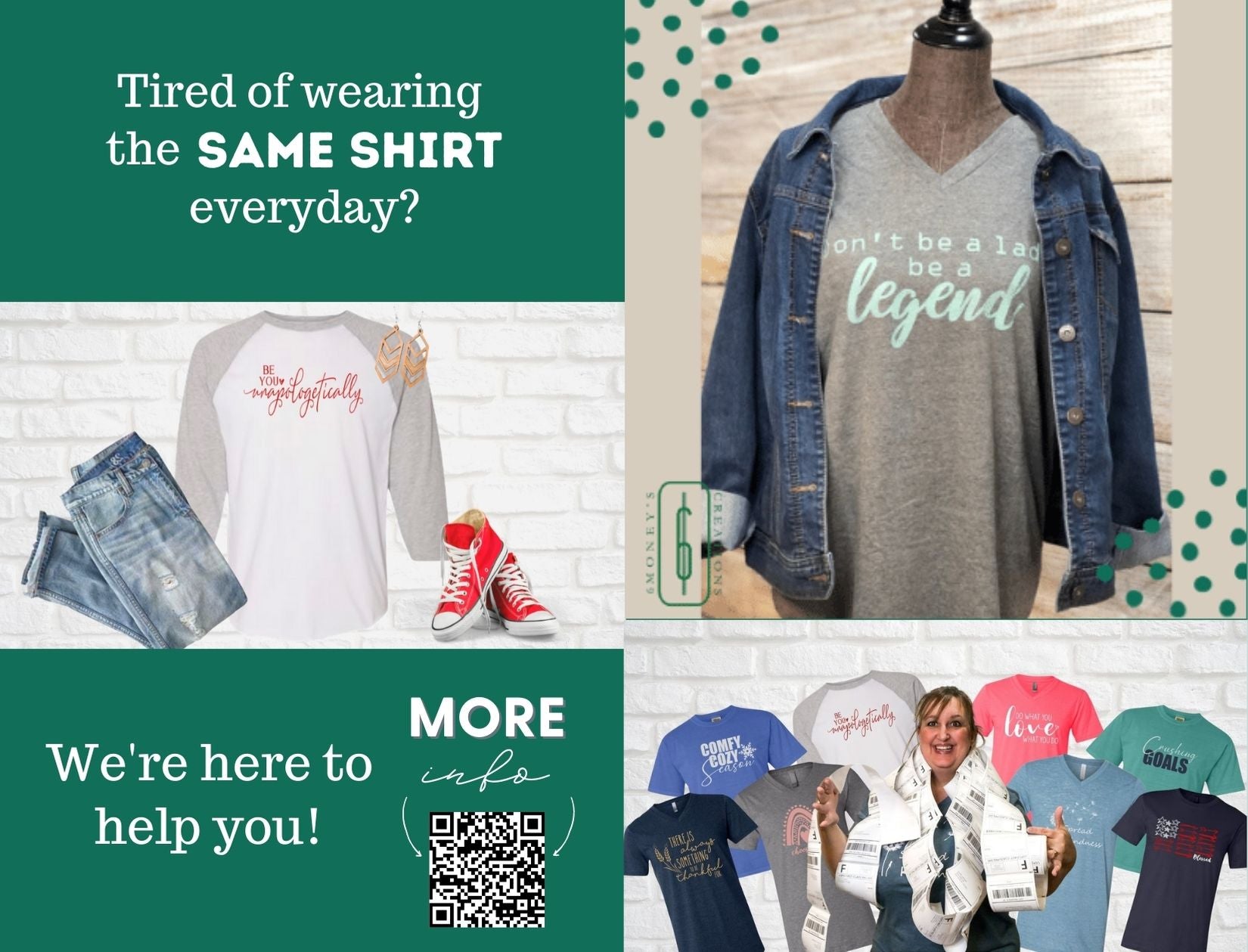 6Money's T-shirt of the Month Vault