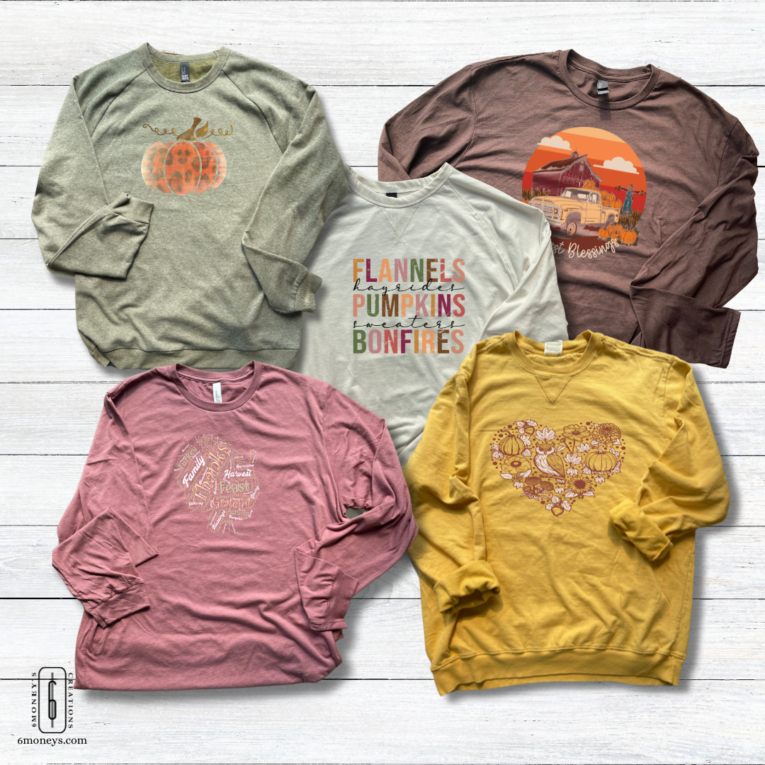 2023 Fall long sleeve and crewneck sweatshirts