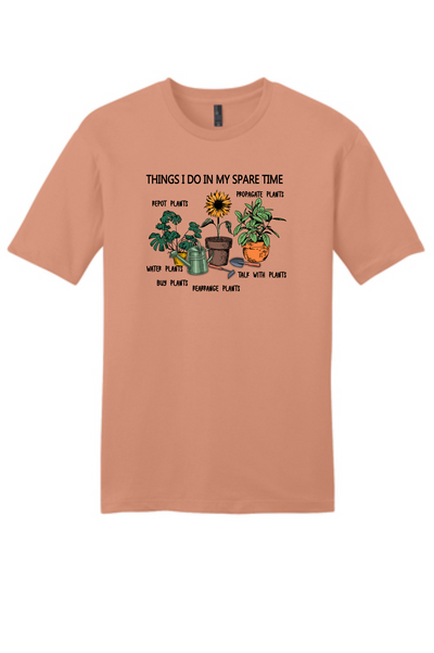 Things I Do Gardening Funny  Short Sleeve T-shirt