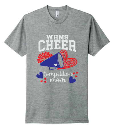 WHMS Competition Cheer Mom T-shirt