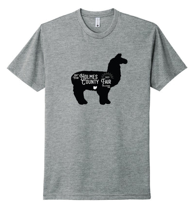 100th Year Holmes County Fair Animal Short Sleeve Graphic T-shirt