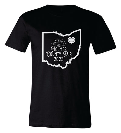 100th Year Holmes County Fair Short Sleeve Graphic T-shirt