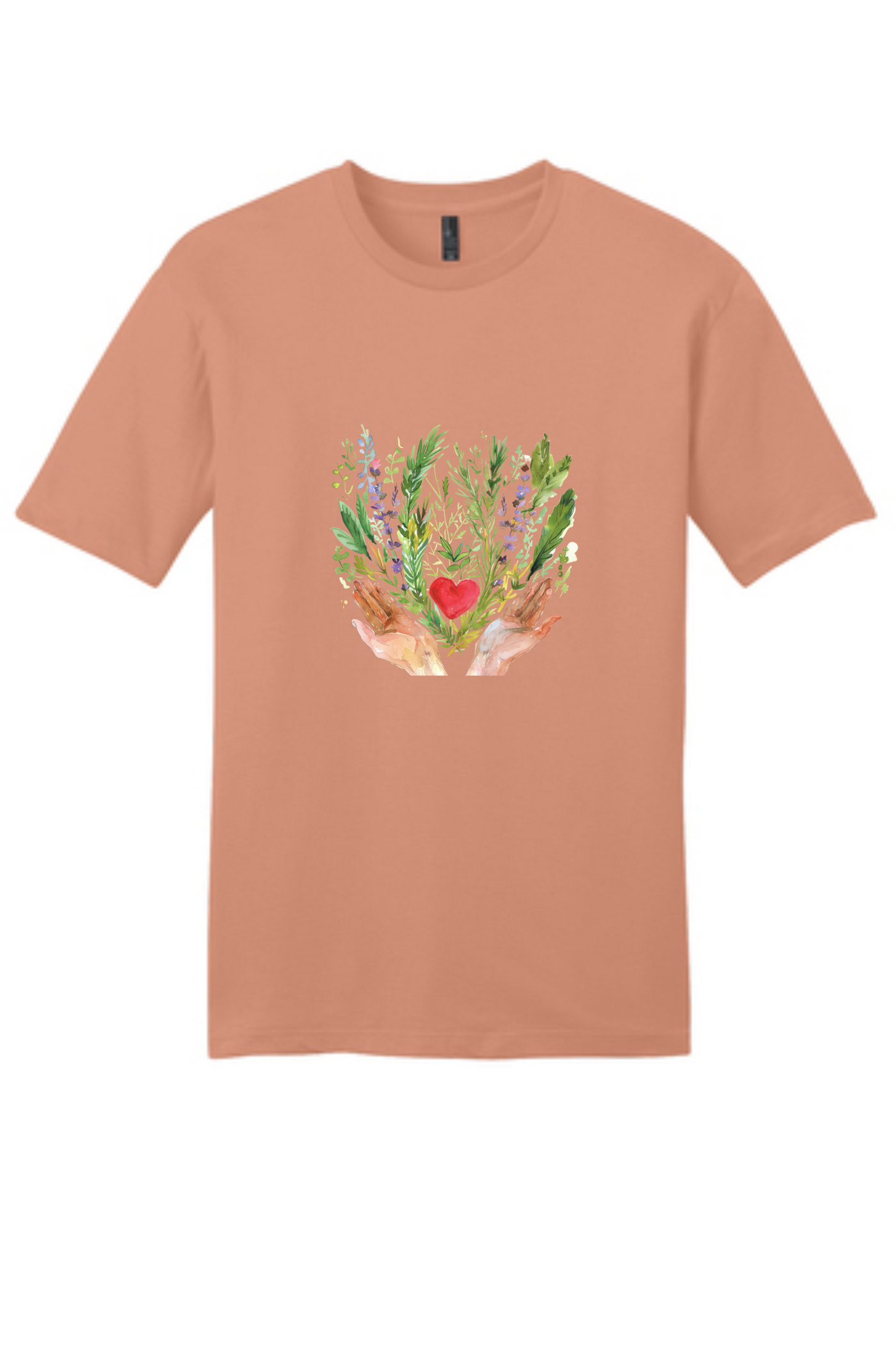 Garden Hands Heart Short Sleeve T-shirt