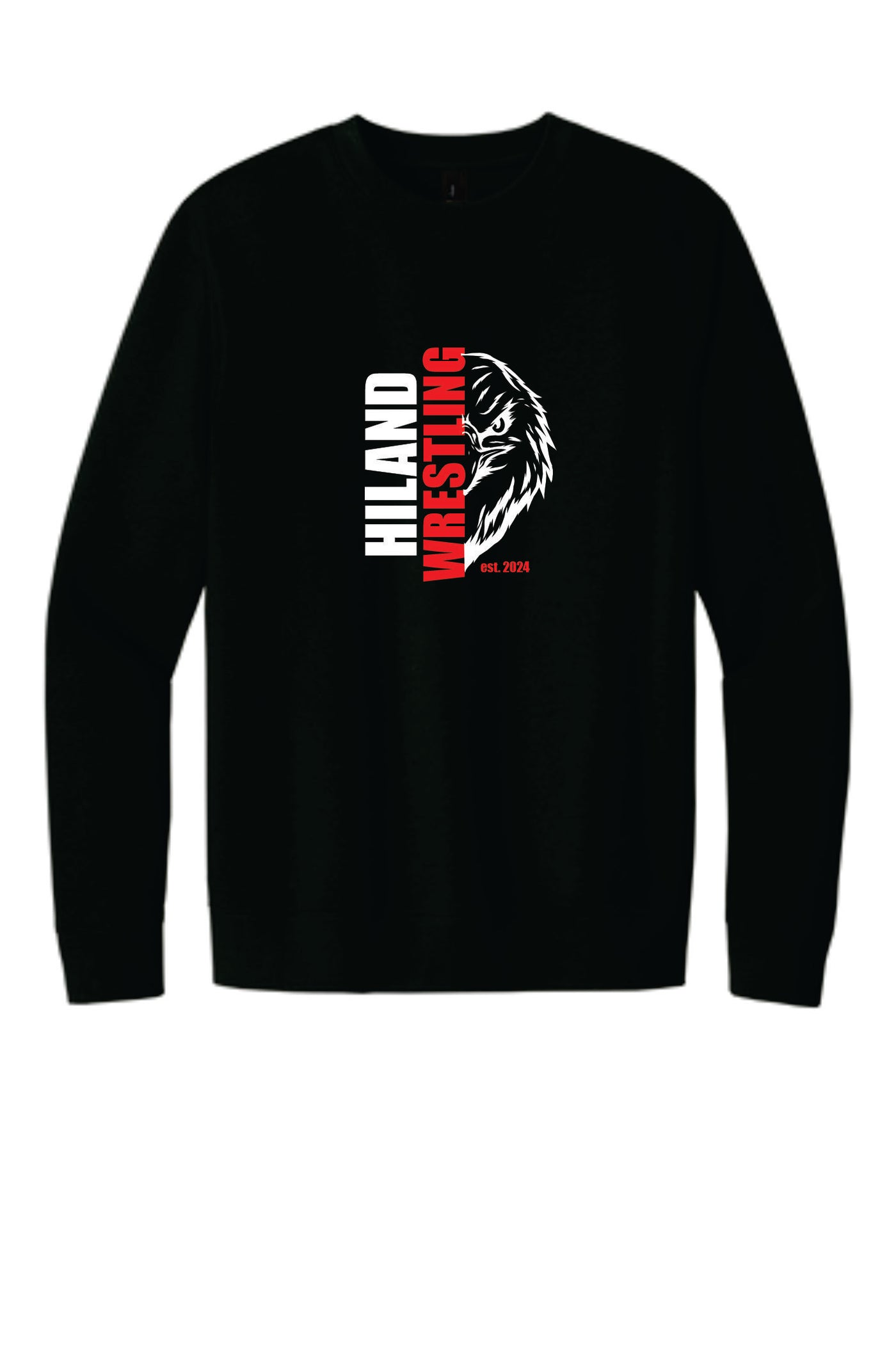 Hiland Hawks est 2024 Crewneck Sweatshirt