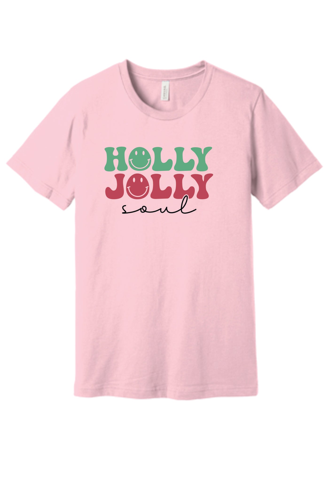 Holly Jolly Soul Short Sleeve T-shirt or Crewneck Sweatshirt