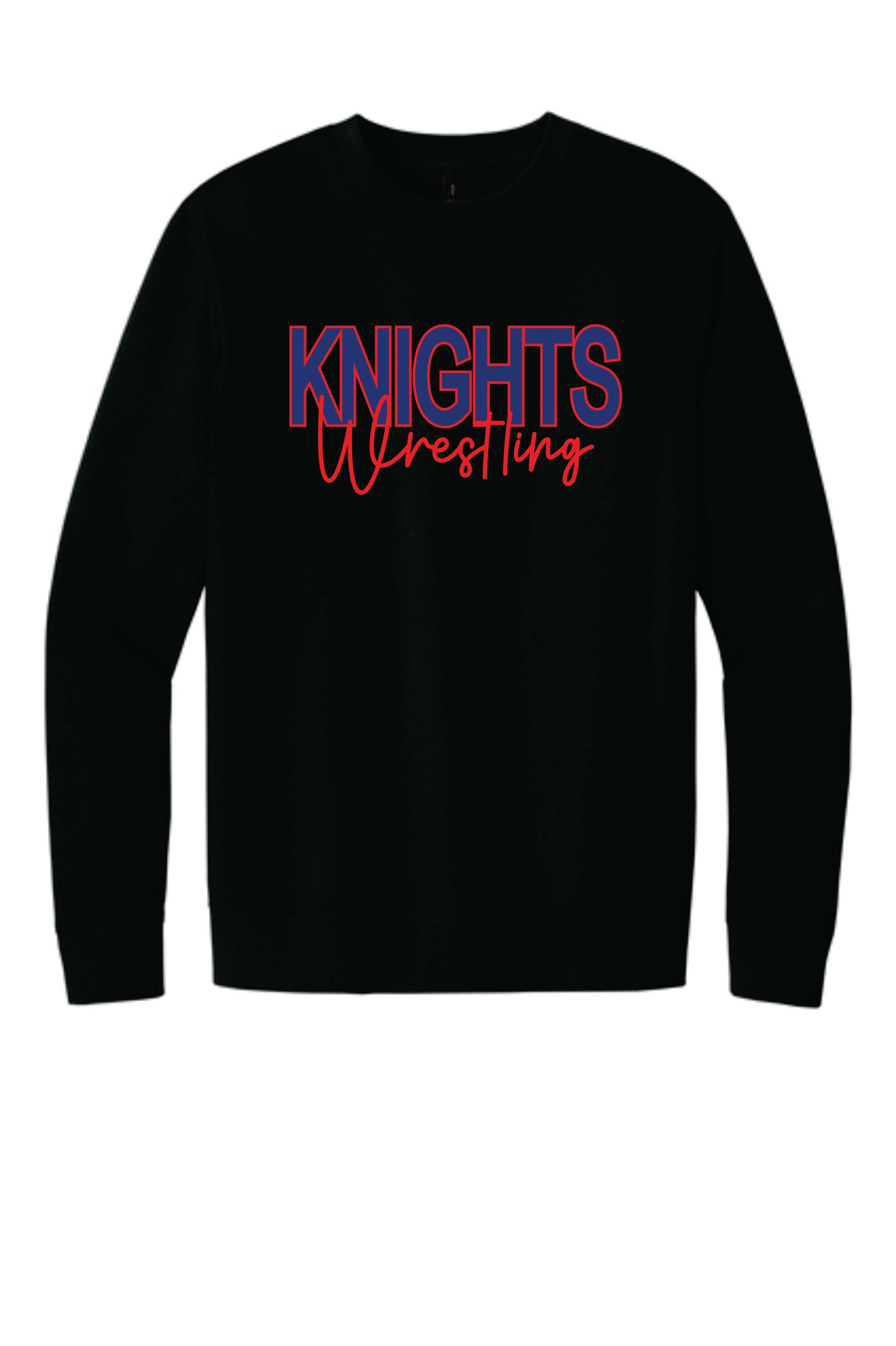 WH Knights Wrestling Crewneck Sweatshirt