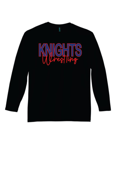 WH Knights Wrestling Long Sleeve T-shirt