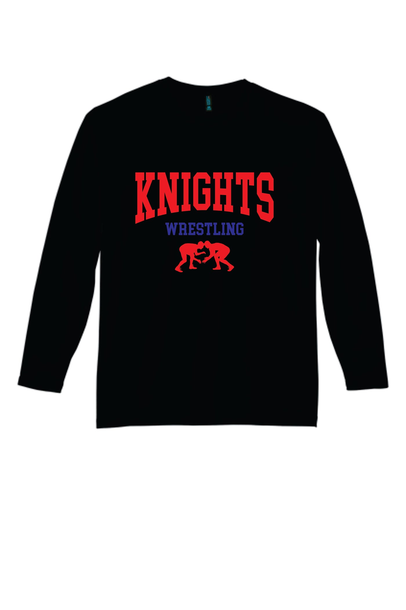 Knights Wrestling Long Sleeve T-shirt