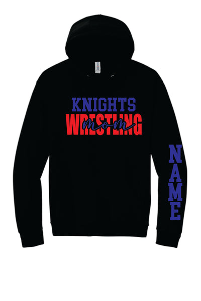 Knights Wrestling Mom Hooded Sweatshirt