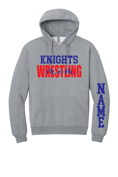Knights Wrestling Mom Hooded Sweatshirt