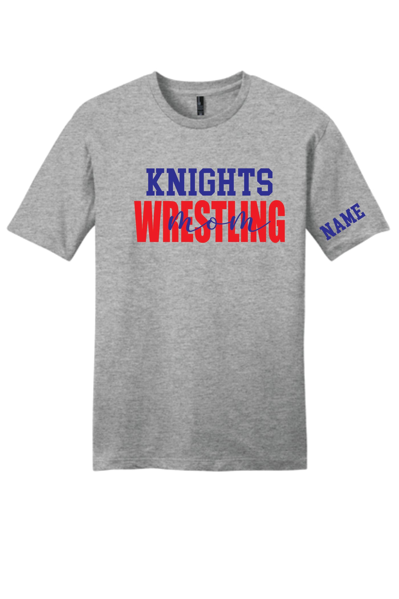 Knights Wrestling Mom Short Sleeve T-shirt
