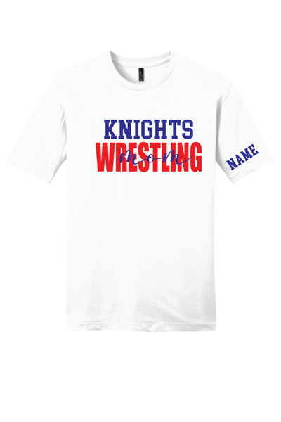 Knights Wrestling Mom Short Sleeve T-shirt