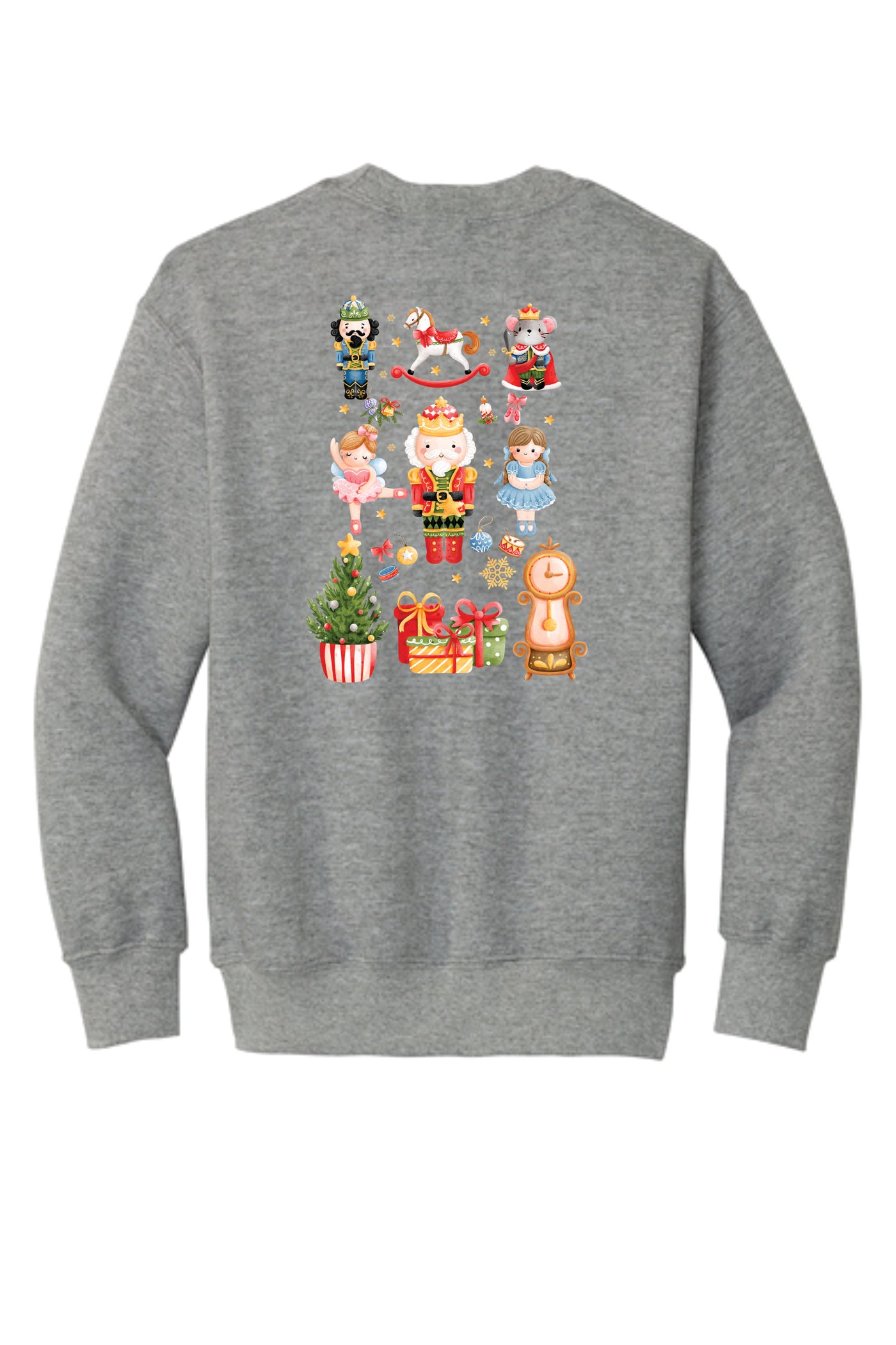 2025 Holmes Center for the Arts Nutcracker Crewneck Sweatshirt Illustrated Design