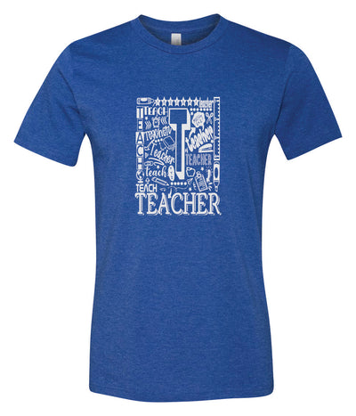 Teacher Short Sleeve Graphic T-shirt