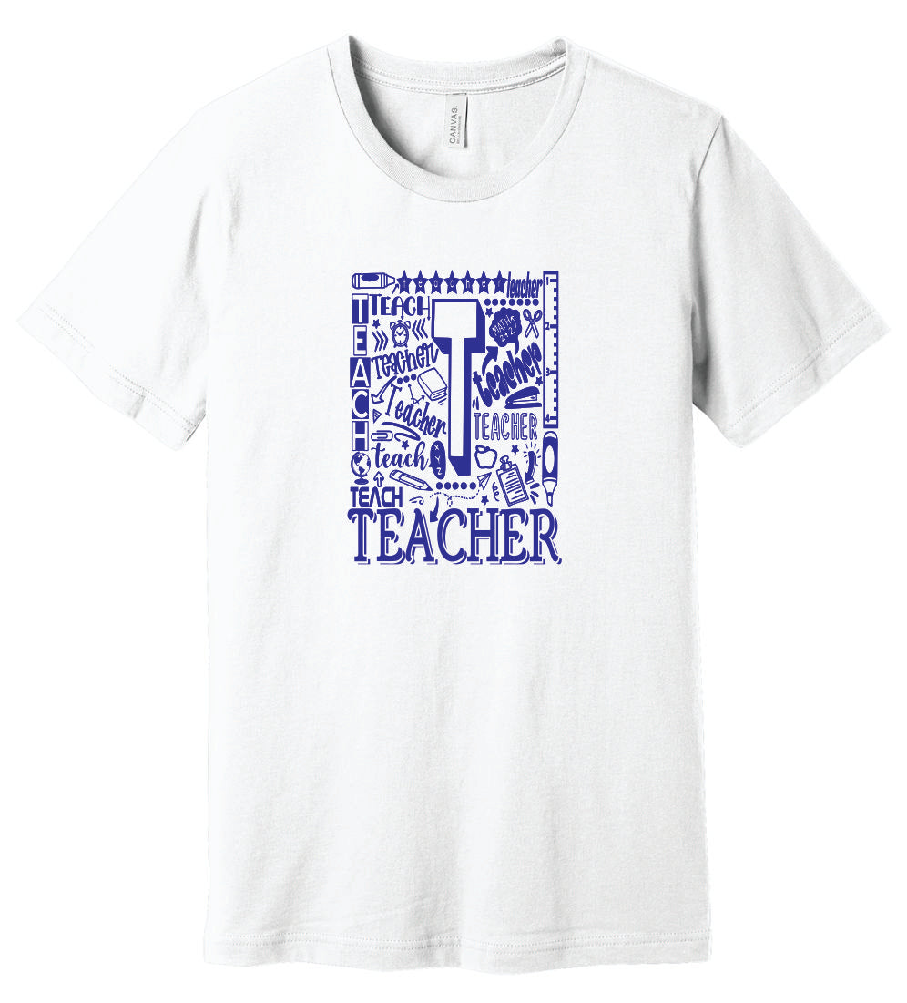 Teacher Short Sleeve Graphic T-shirt