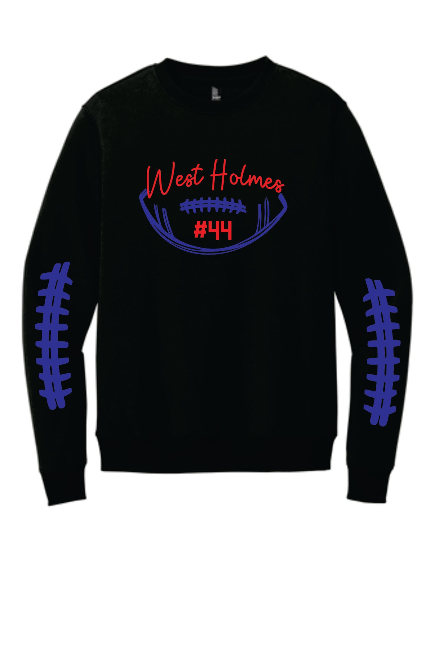 West Holmes Knights Football Crewneck Sweatshirt