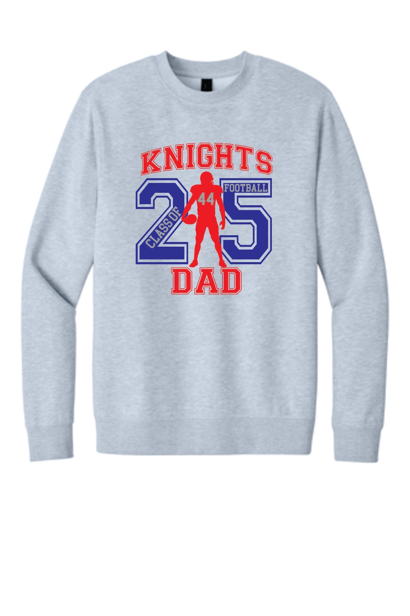 Class of '25 Knights Senior Football Crewneck Sweatshirt