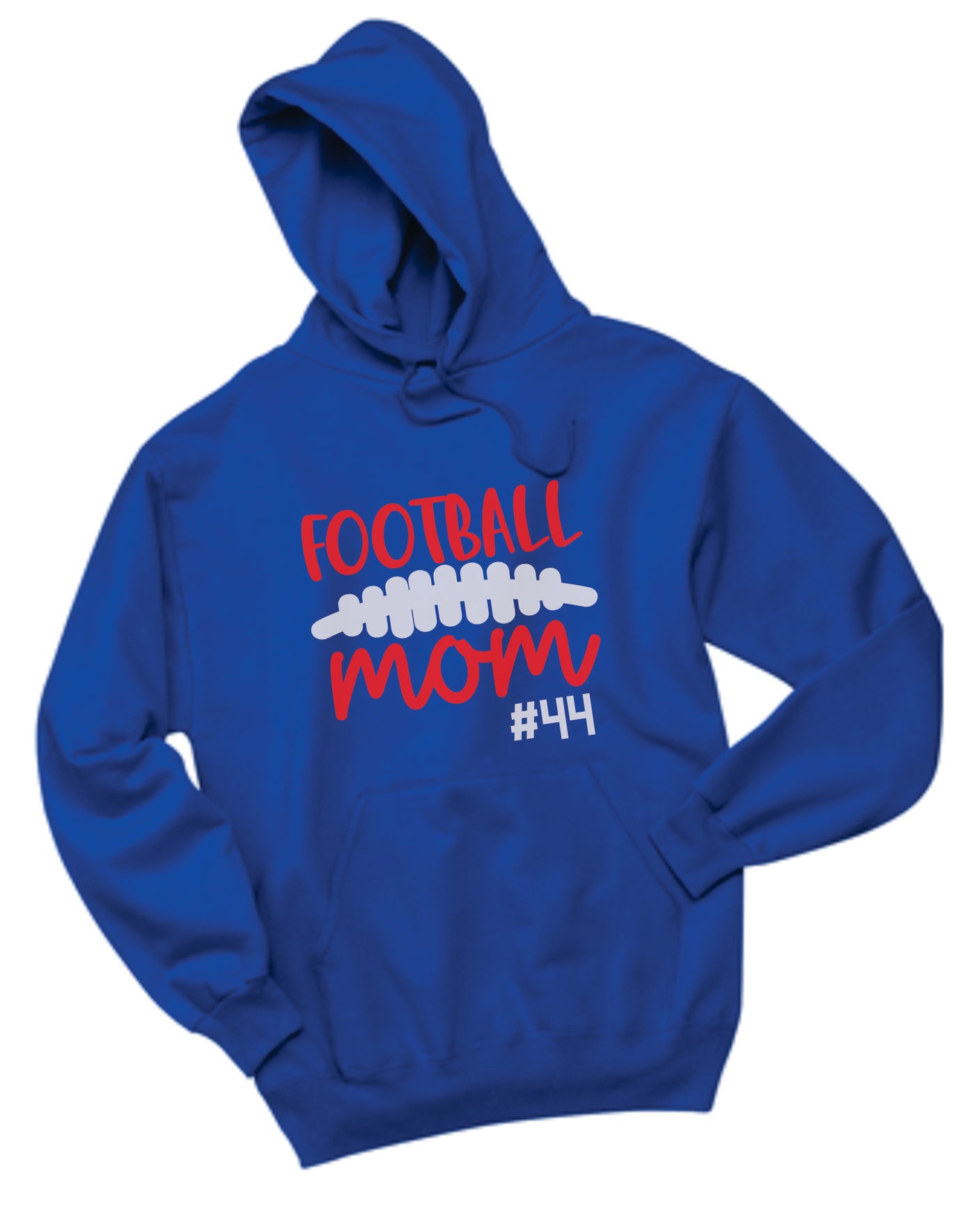 Football Mom Hooded Sweatshirt