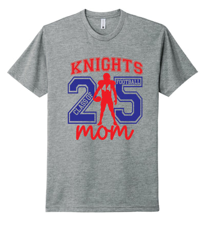 Class of '25 Knights Senior Football Short Sleeve T-shirt