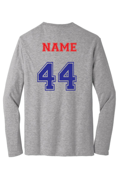 Class of '25 Knights Senior Football Long Sleeve T-shirt