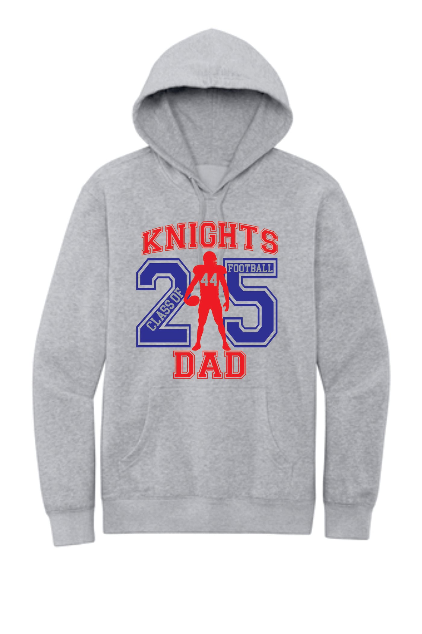 Class of '25 Knights Senior Football Hooded Sweatshirt