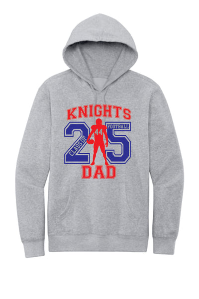 Class of '25 Knights Senior Football Hooded Sweatshirt