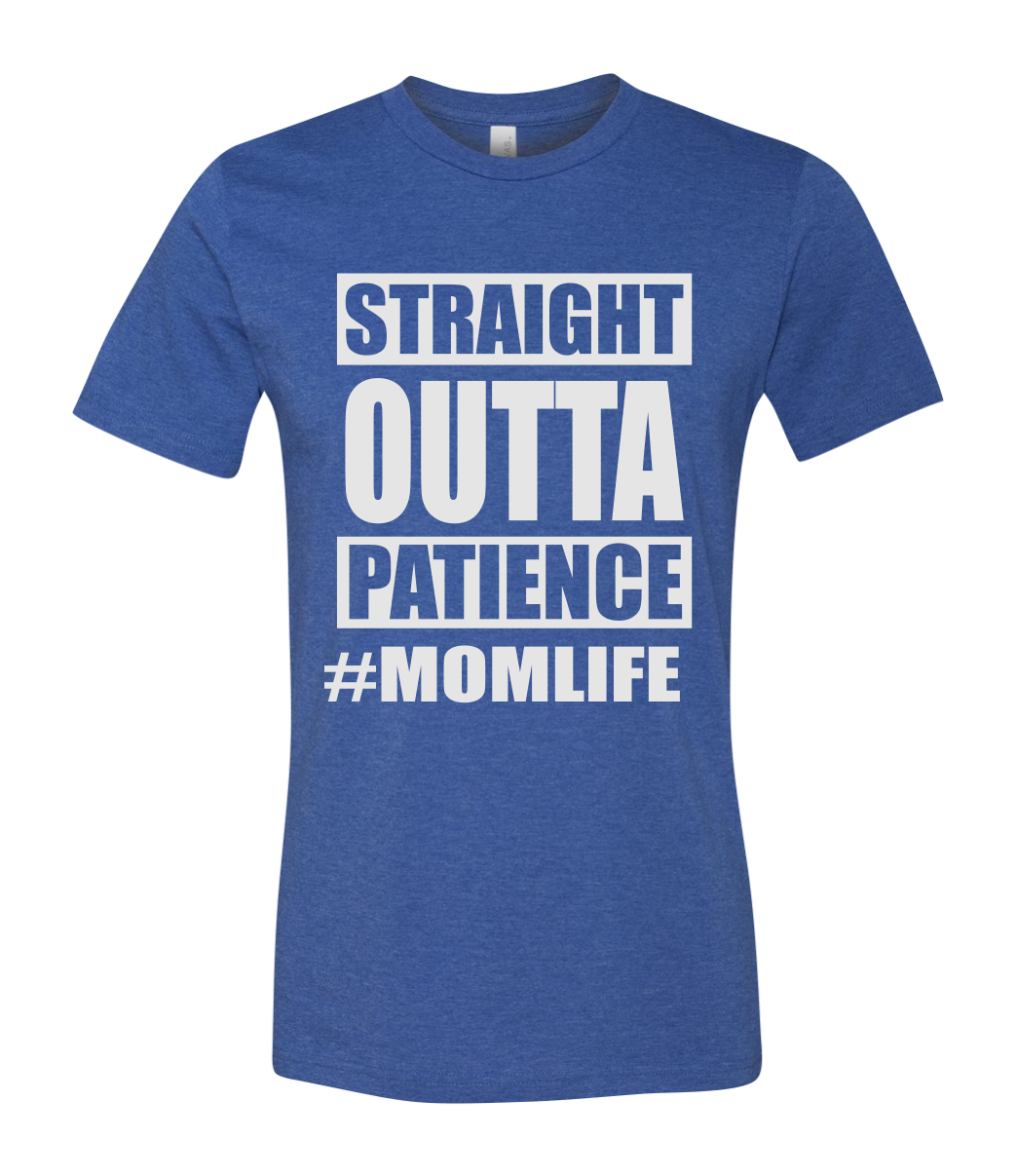 Straight Outta Patience Short-Sleeve Graphic T-shirt