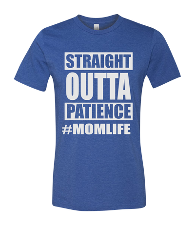 Straight Outta Patience Short-Sleeve Graphic T-shirt