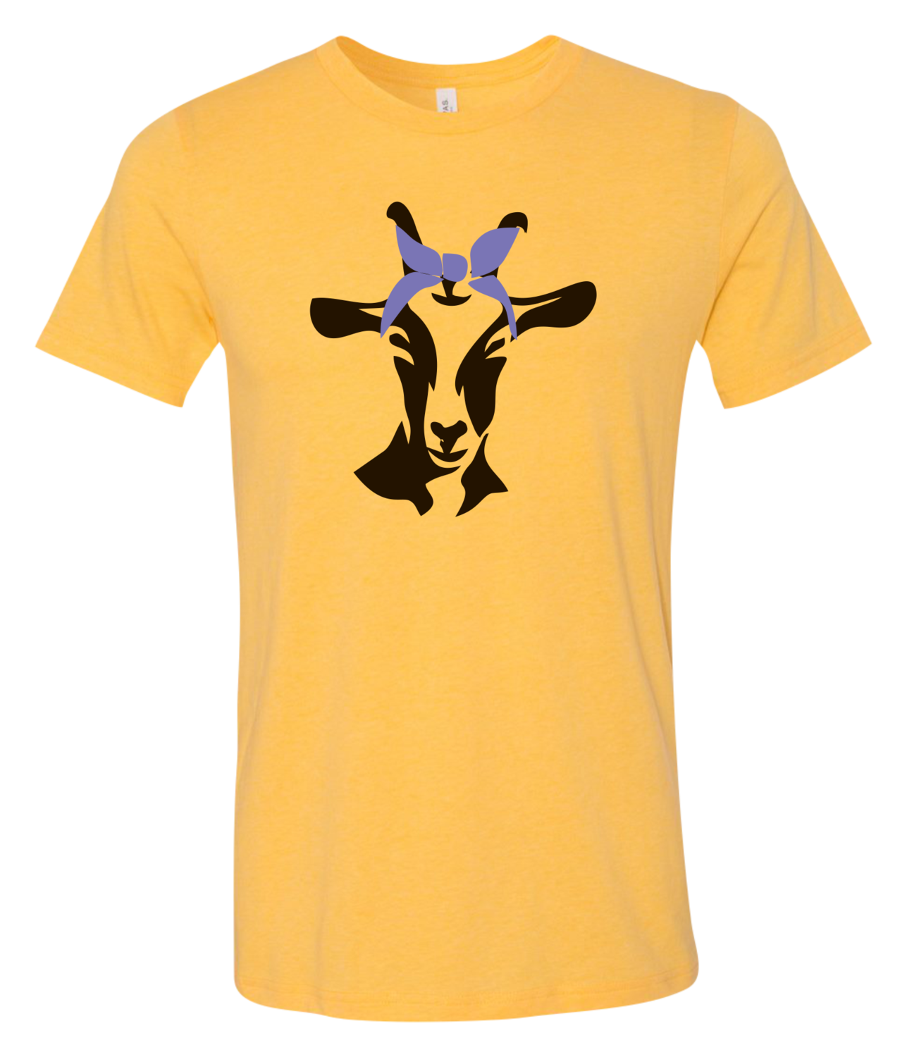 Goat with Bow Short-Sleeve Graphic T-shirt