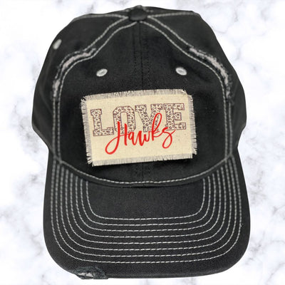 Mascot Love Distressed Patch Hat