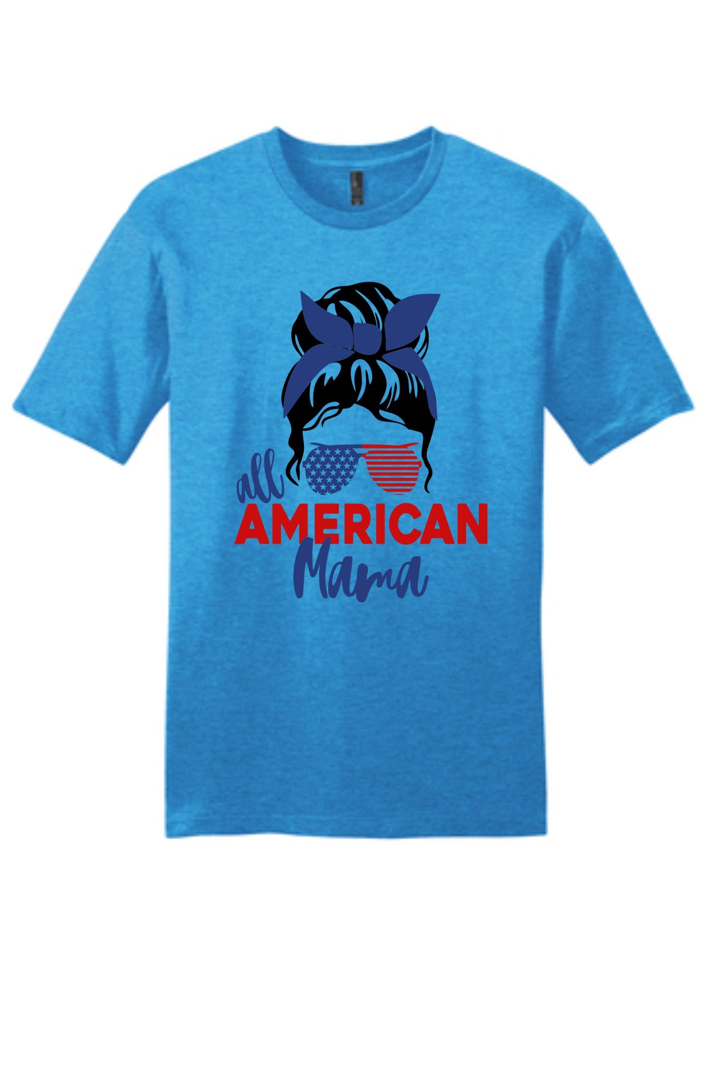 All American Mama Short Sleeve T-shirt
