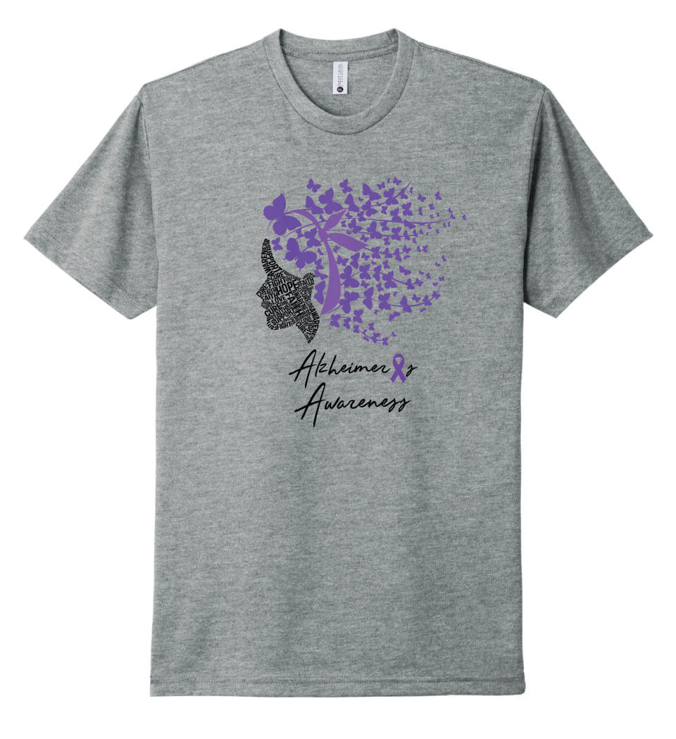 Alzheimer's Awareness Short-Sleeve Graphic T-shirt
