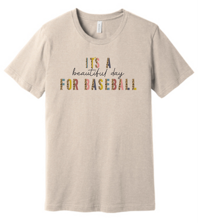 It's a Beautiful Day for Sport Short Sleeve Graphic T-shirt