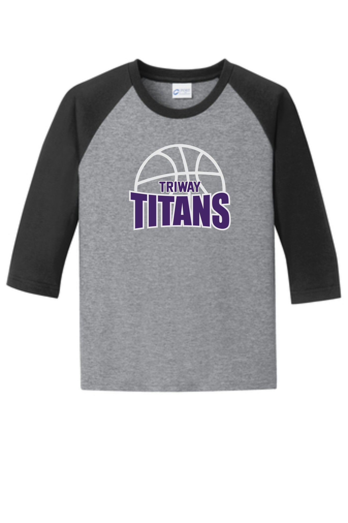 Triway Titans Basketball Raglan Sleeve T-Shirt