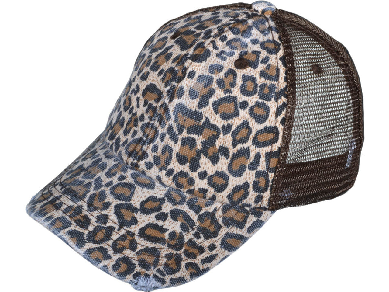 Sports Mom Distressed Patch Hat