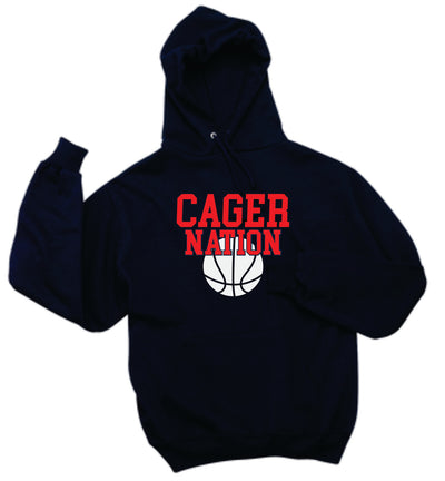 Cager Nation Basketball Hooded Sweatshirt