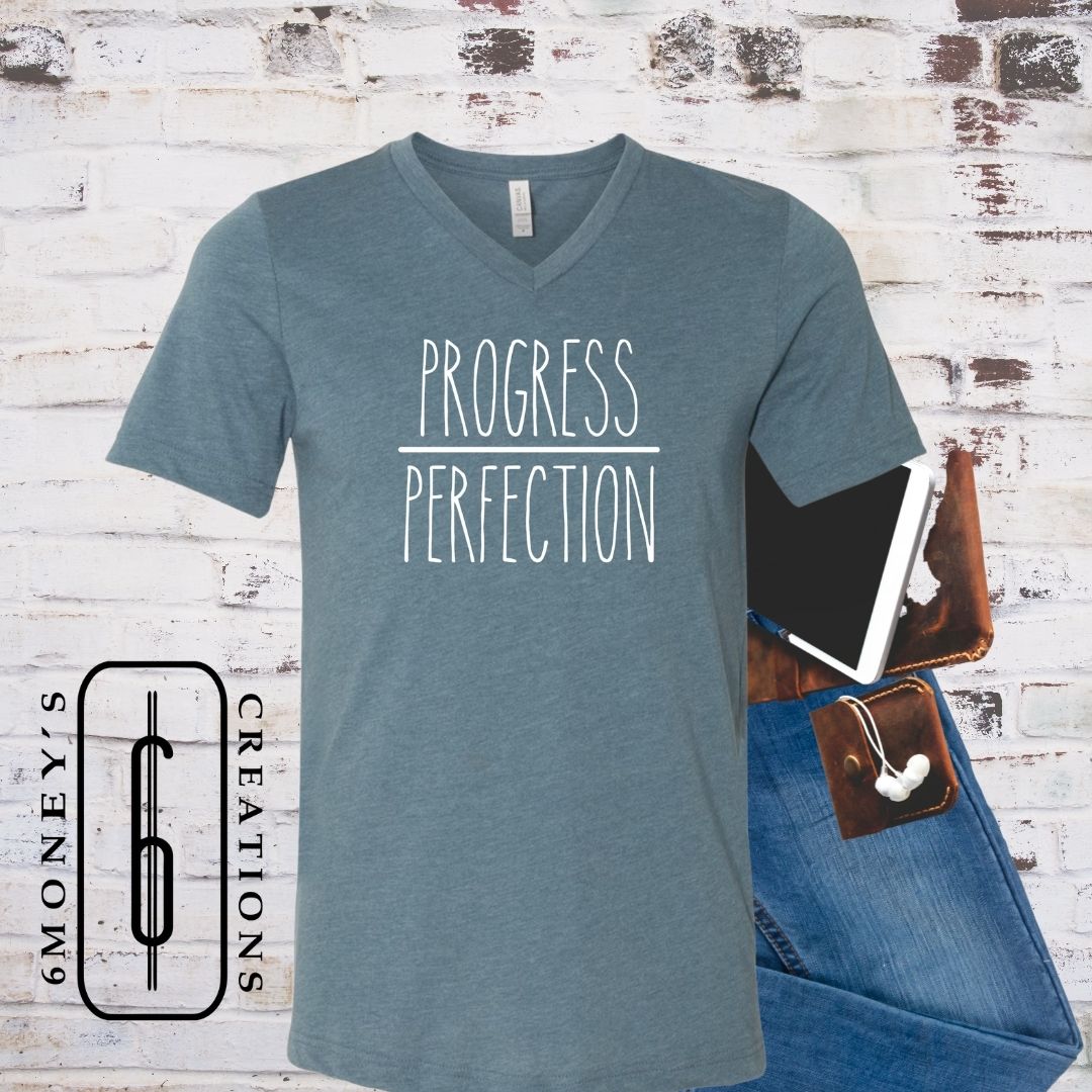 Progress over Perfection Short Sleeve Graphic T-shirt