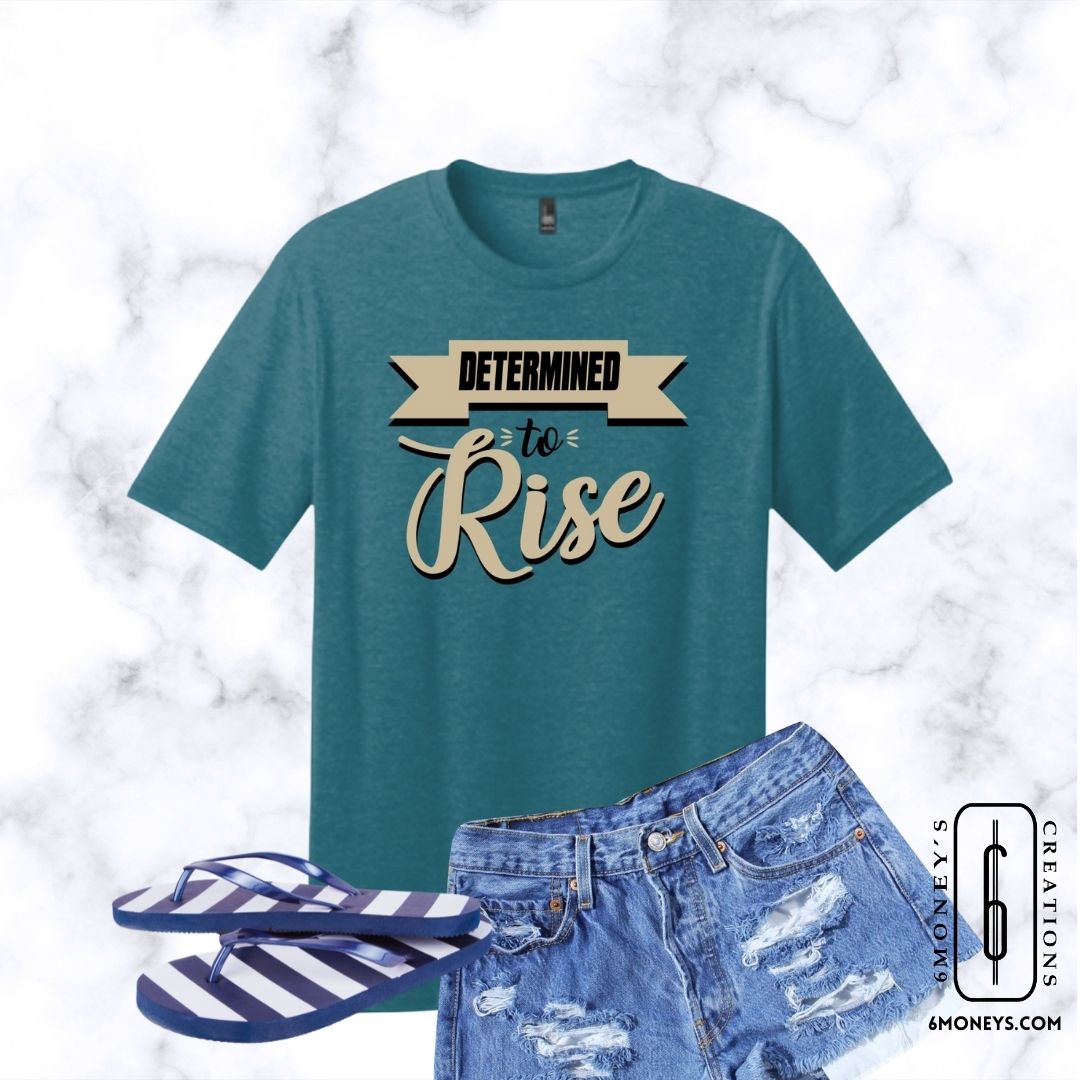 Determined to Rise Short Sleeve Graphic T-shirt