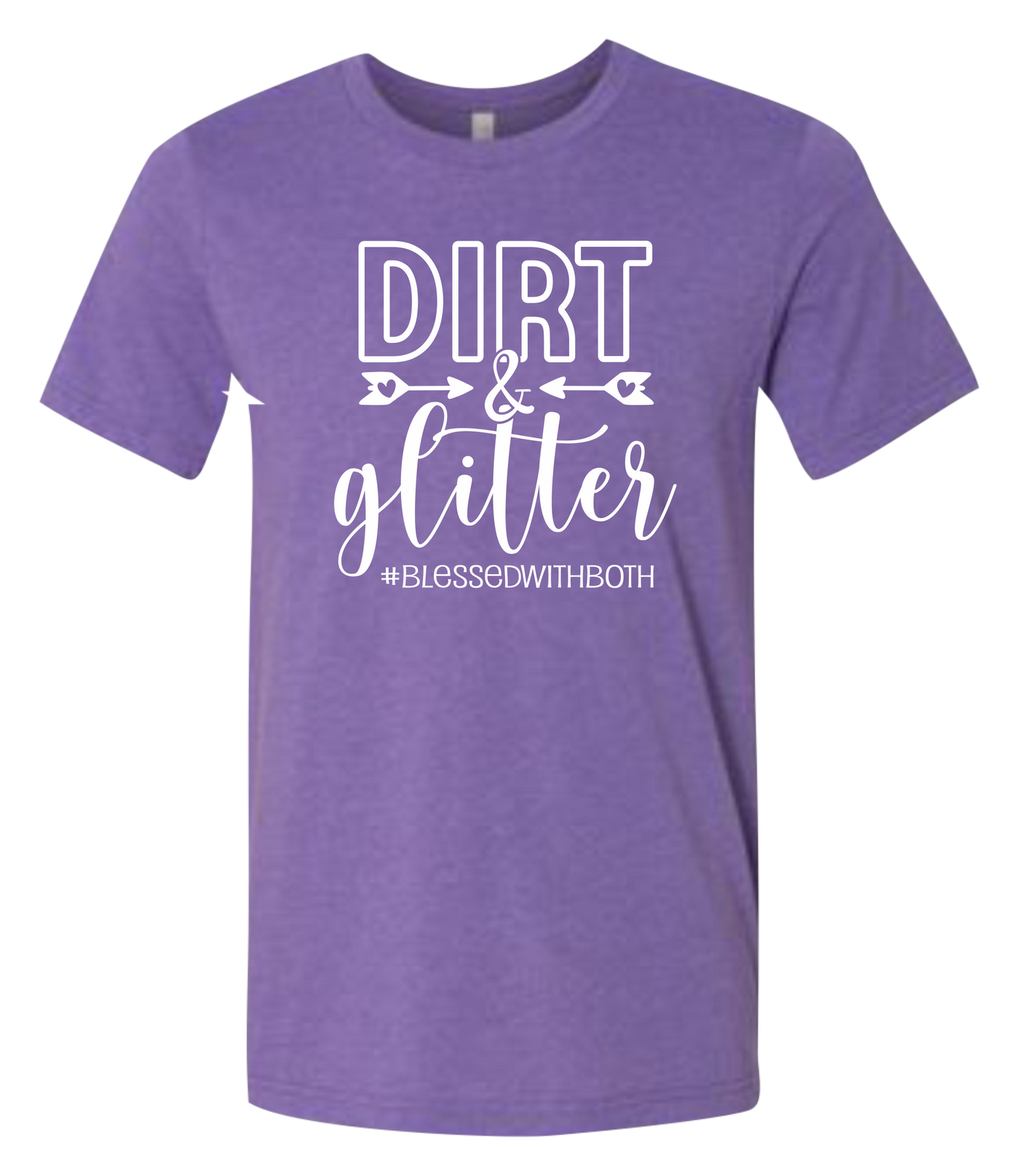 Dirt & Glitter Short Sleeve Graphic T-shirt