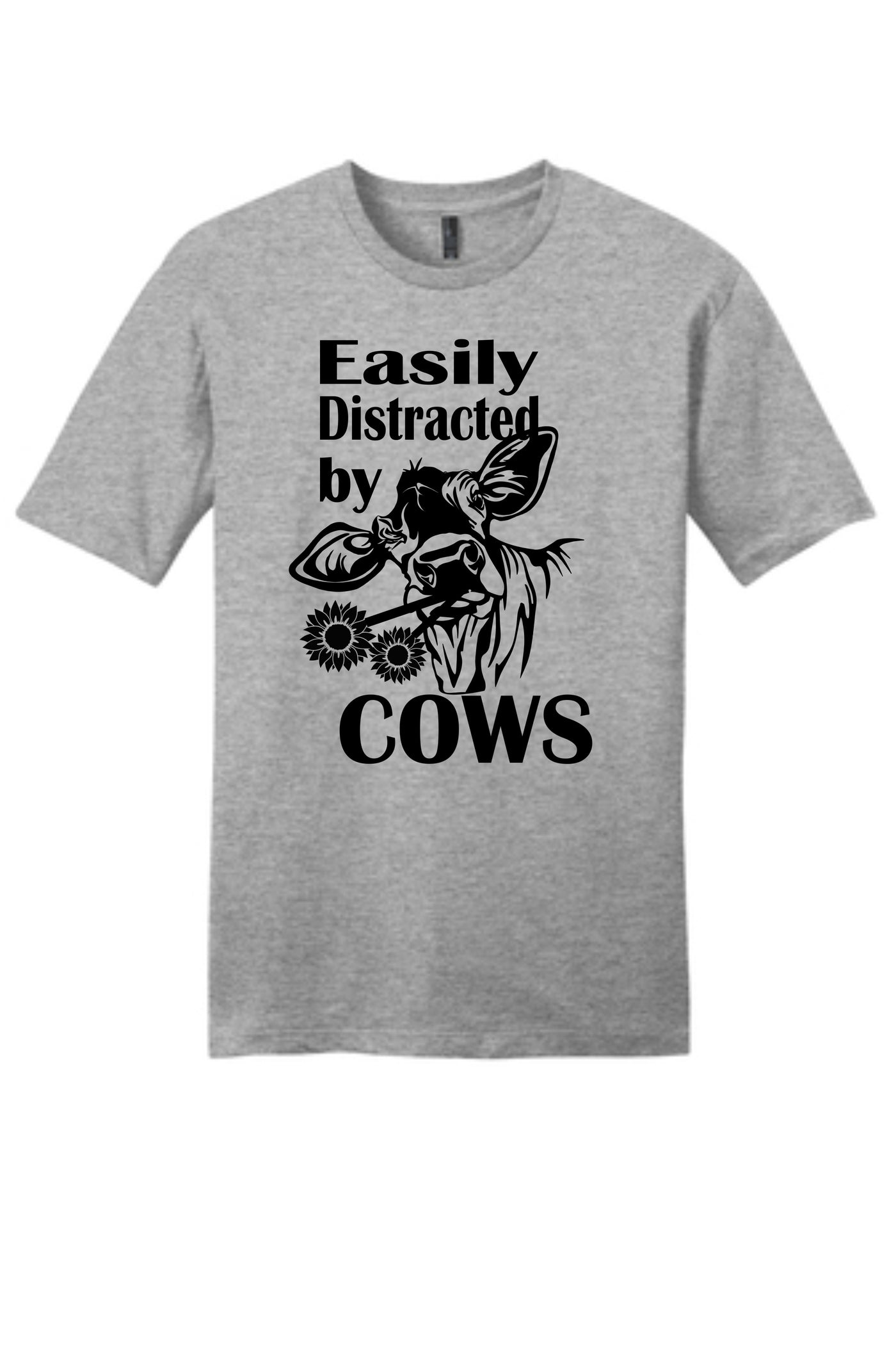 Easily Distracted By Animal Short Sleeve Graphic T-Shirt