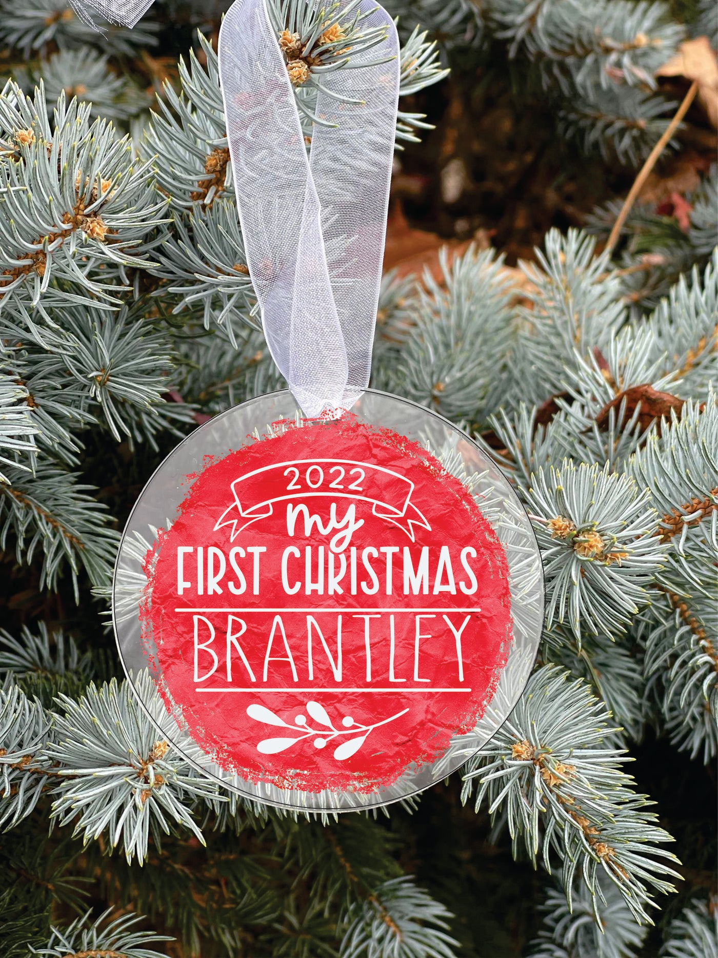 Baby's First Personalized Gift Tag/Ornament