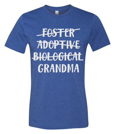 Foster, Adoptive, Biological Mother, Grandmother, Aunt etc Short-Sleeve Graphic T-shirt