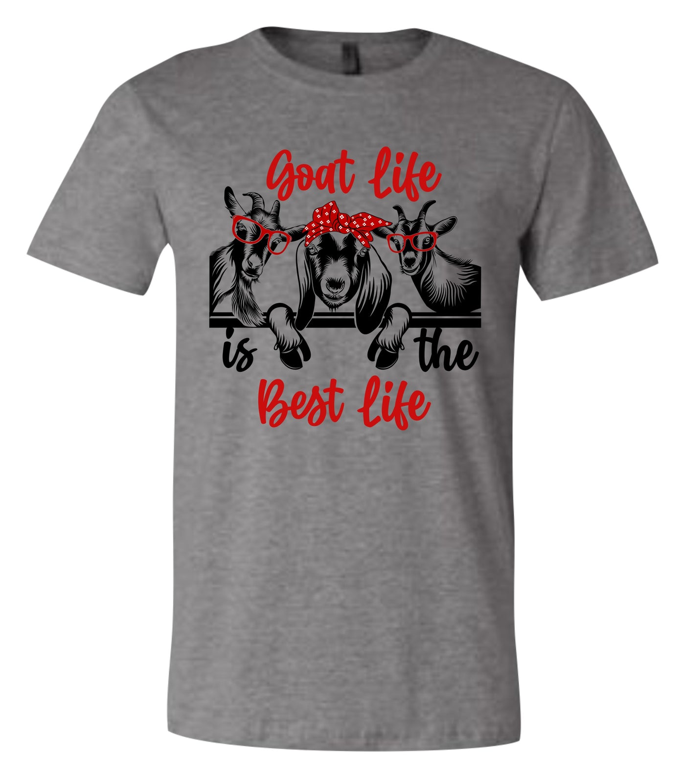 Animal Life is the Best Life Short Sleeve Graphic T-Shirt