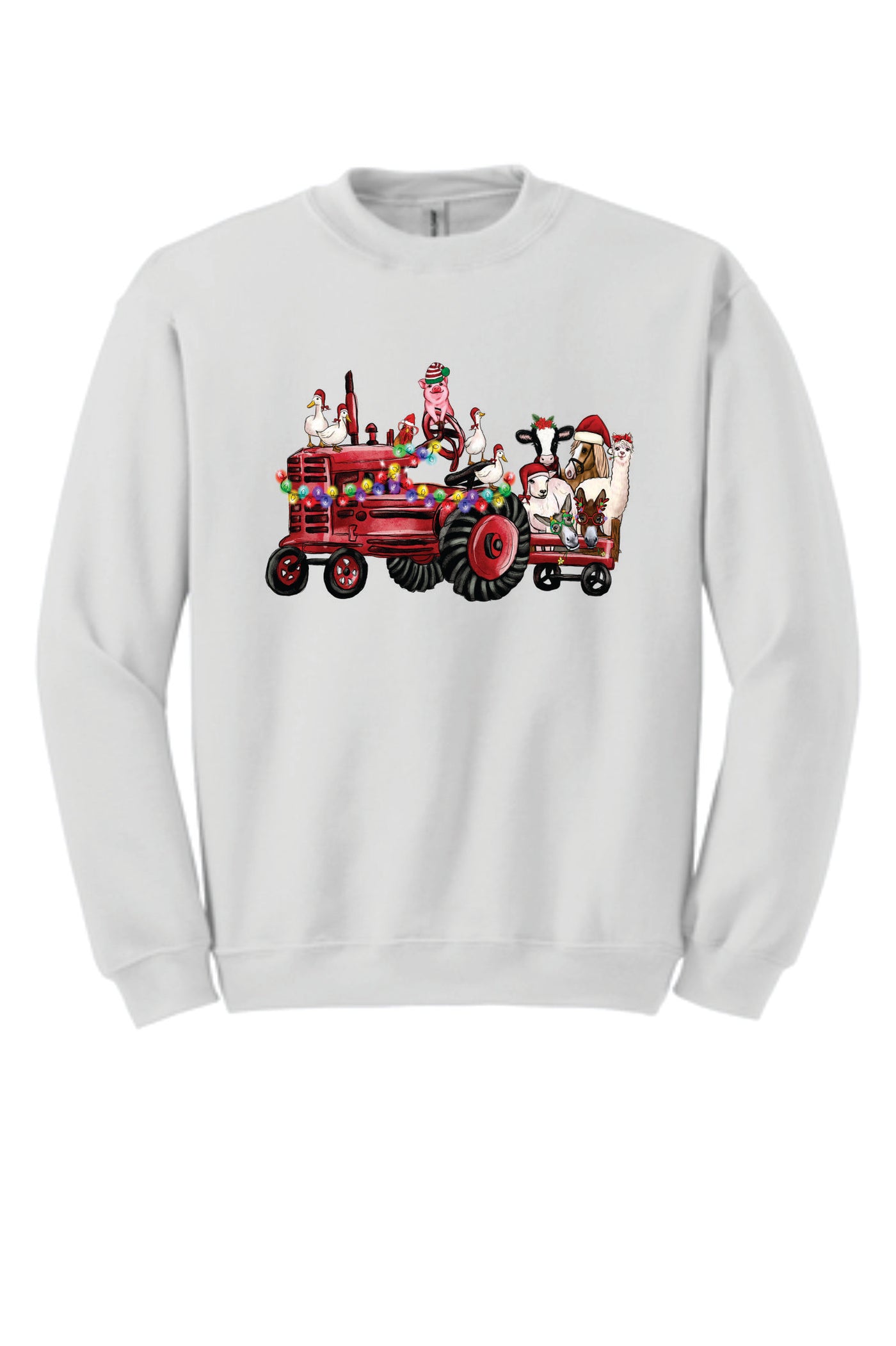 Christmas on the Farm Crewneck Sweatshirt