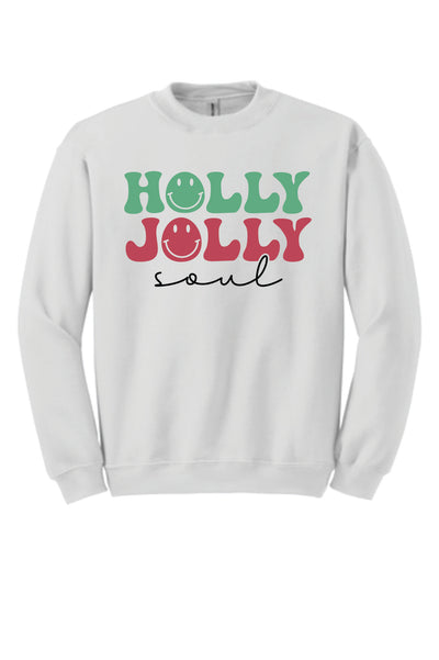 Holly Jolly Soul Crewneck Sweatshirt