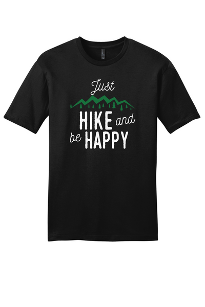 Just Hike & Be Happy Short Sleeve T-shirt