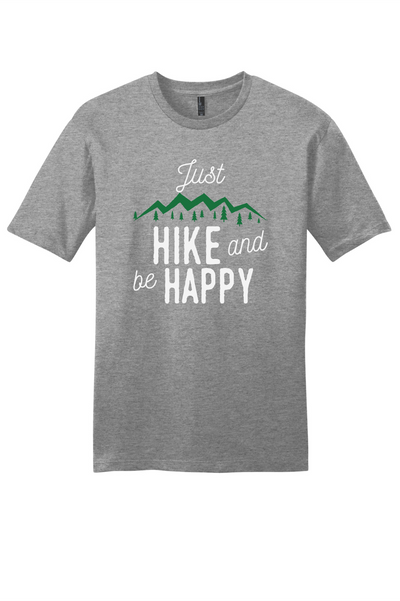 Just Hike & Be Happy Short Sleeve T-shirt