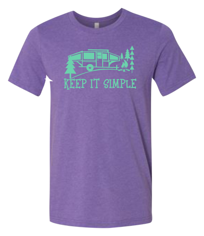 Keep It Simple Short Sleeve Graphic T-shirt