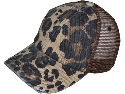 State Polka Dot Distressed Patch Hat