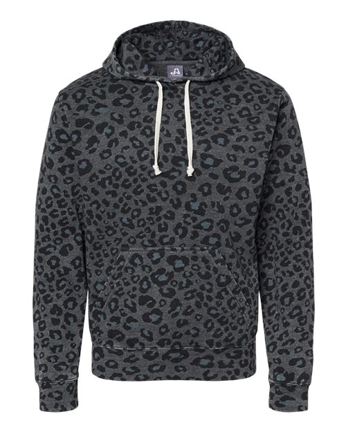 Leopard Triblend Fleece Hooded Sweatshirt